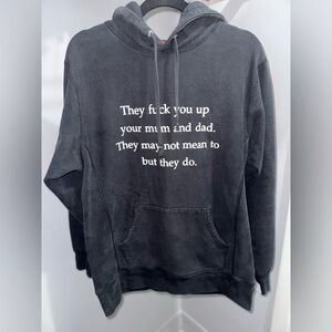 Men’s Supreme Hoodie with Graphic Text